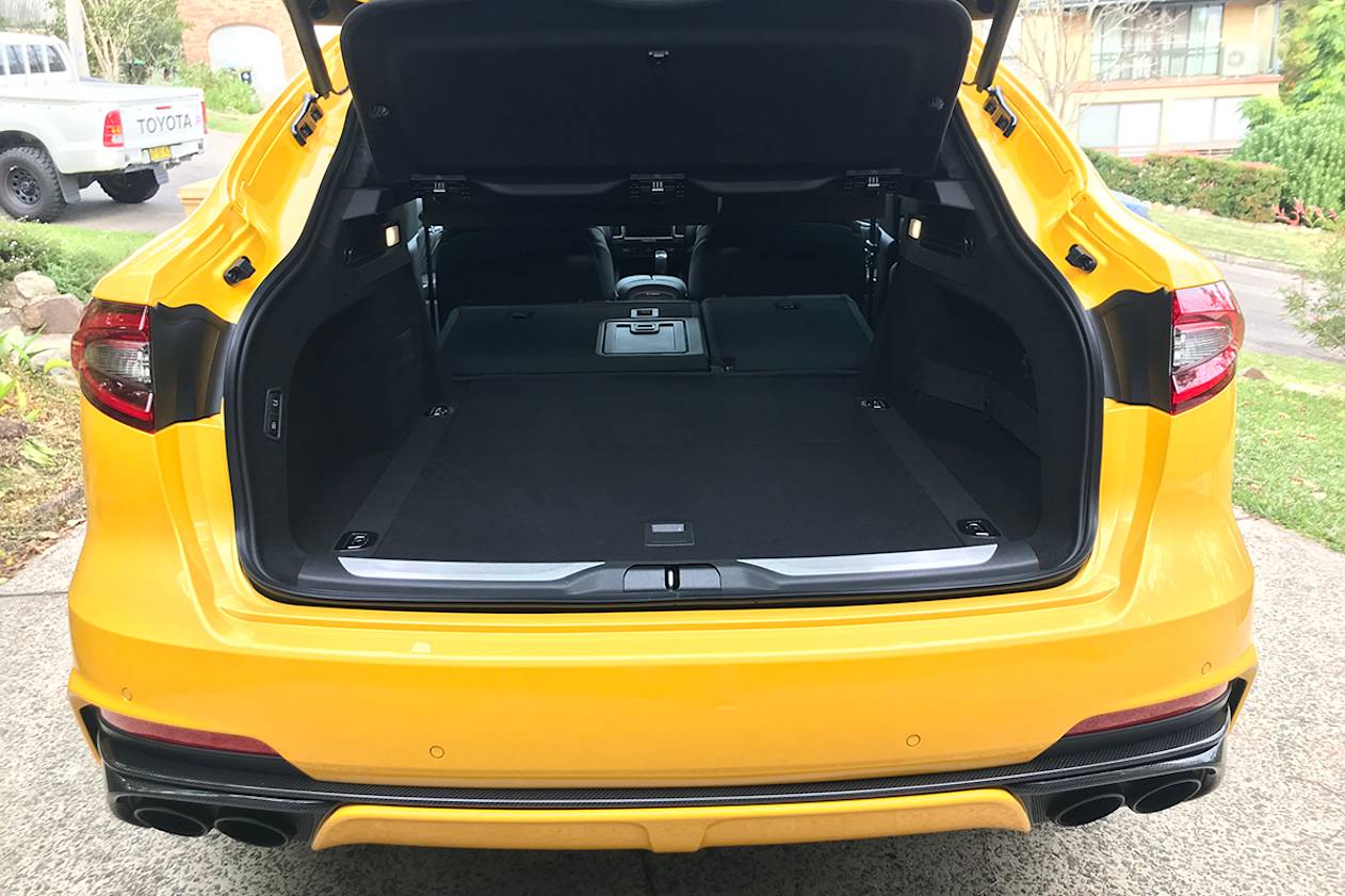 Maserati Levante boot space